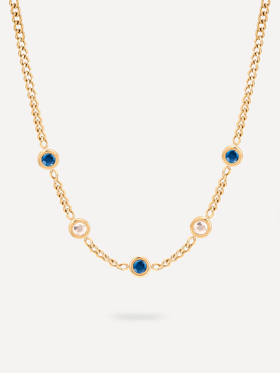 Dueto Necklace - Sea and Sky