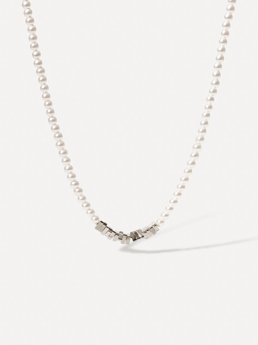 Fragmented Pearl Necklace