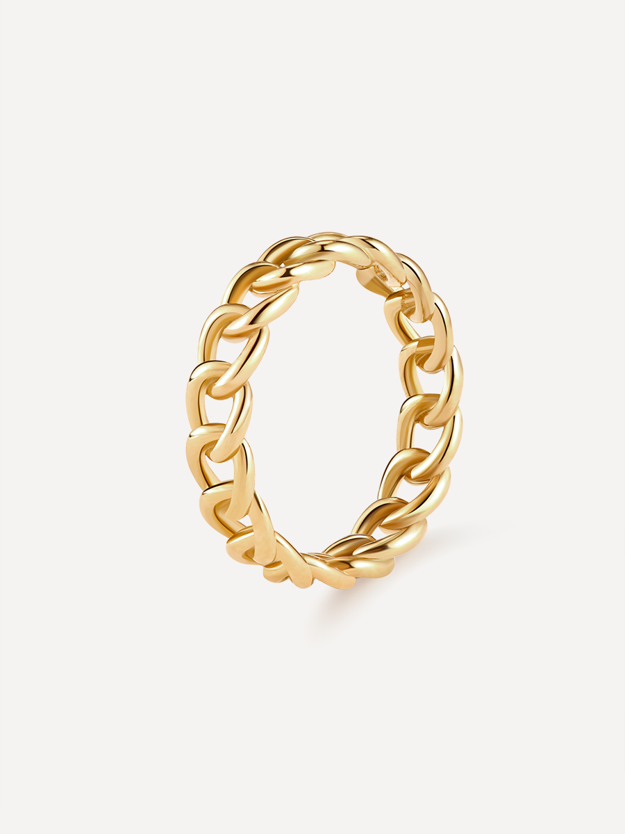 Elegante Anillo Entrelazado