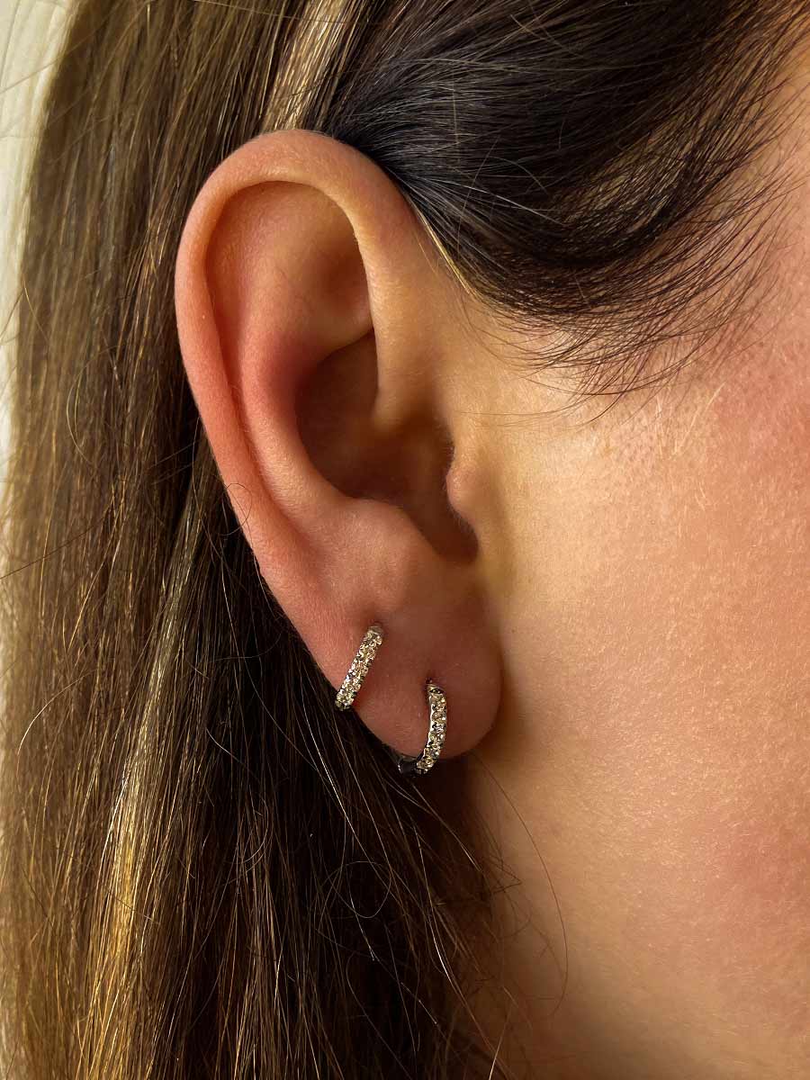 Pendientes Brillo De Diamante