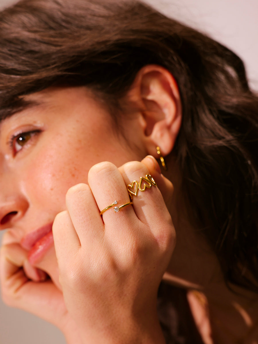 Anillo Corazón Infinito