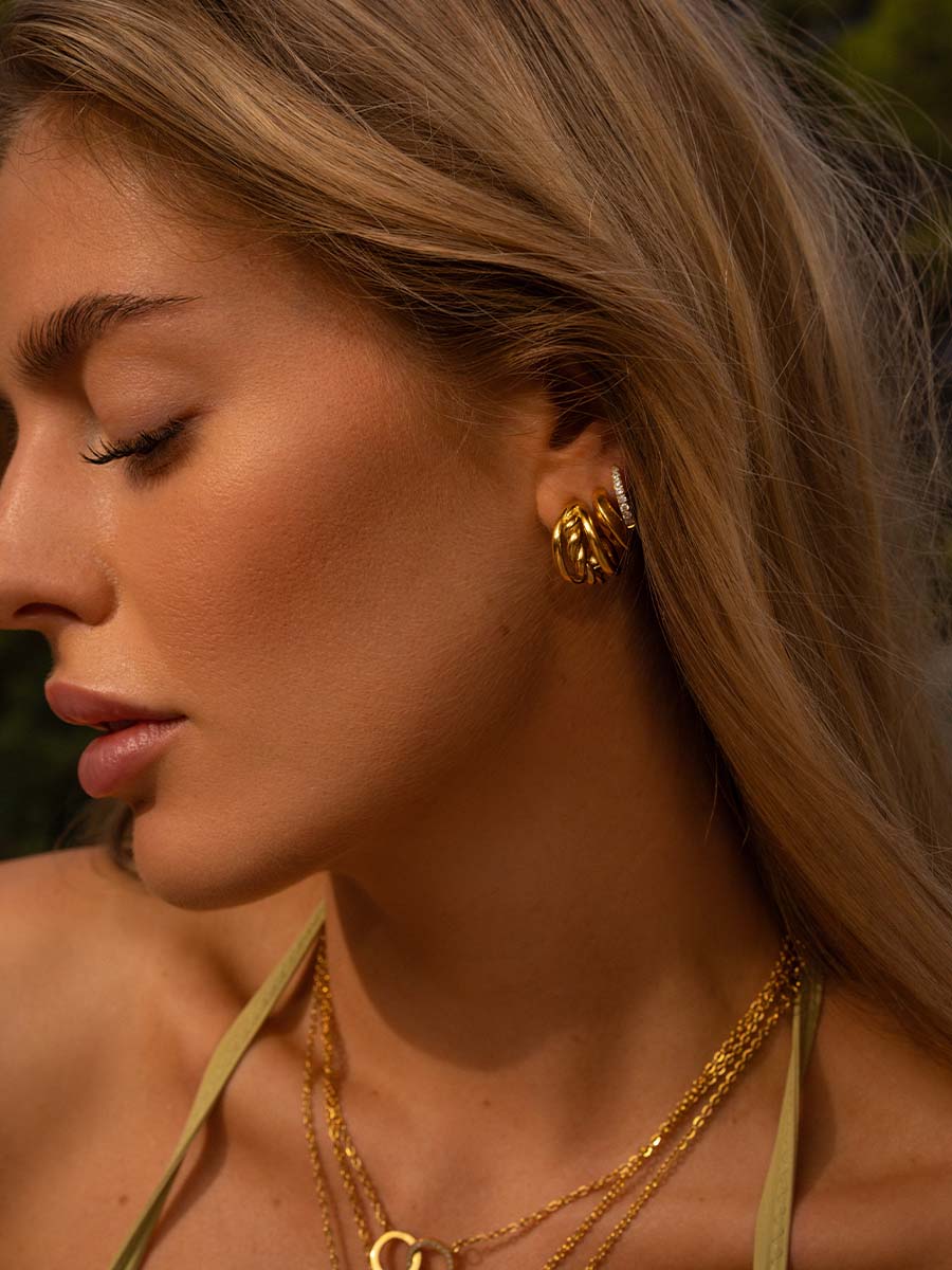 Pendientes Brillo De Diamante