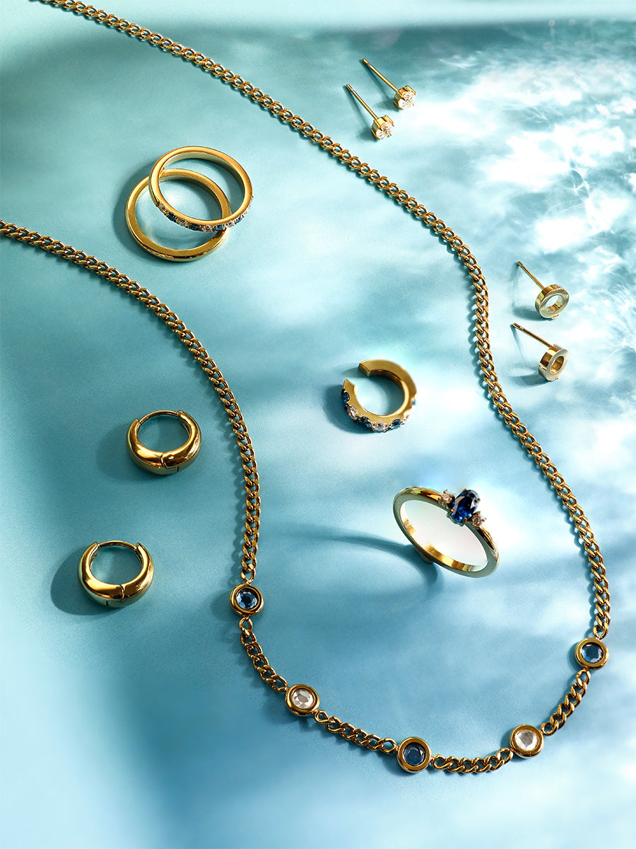 Dueto Necklace - Sea and Sky