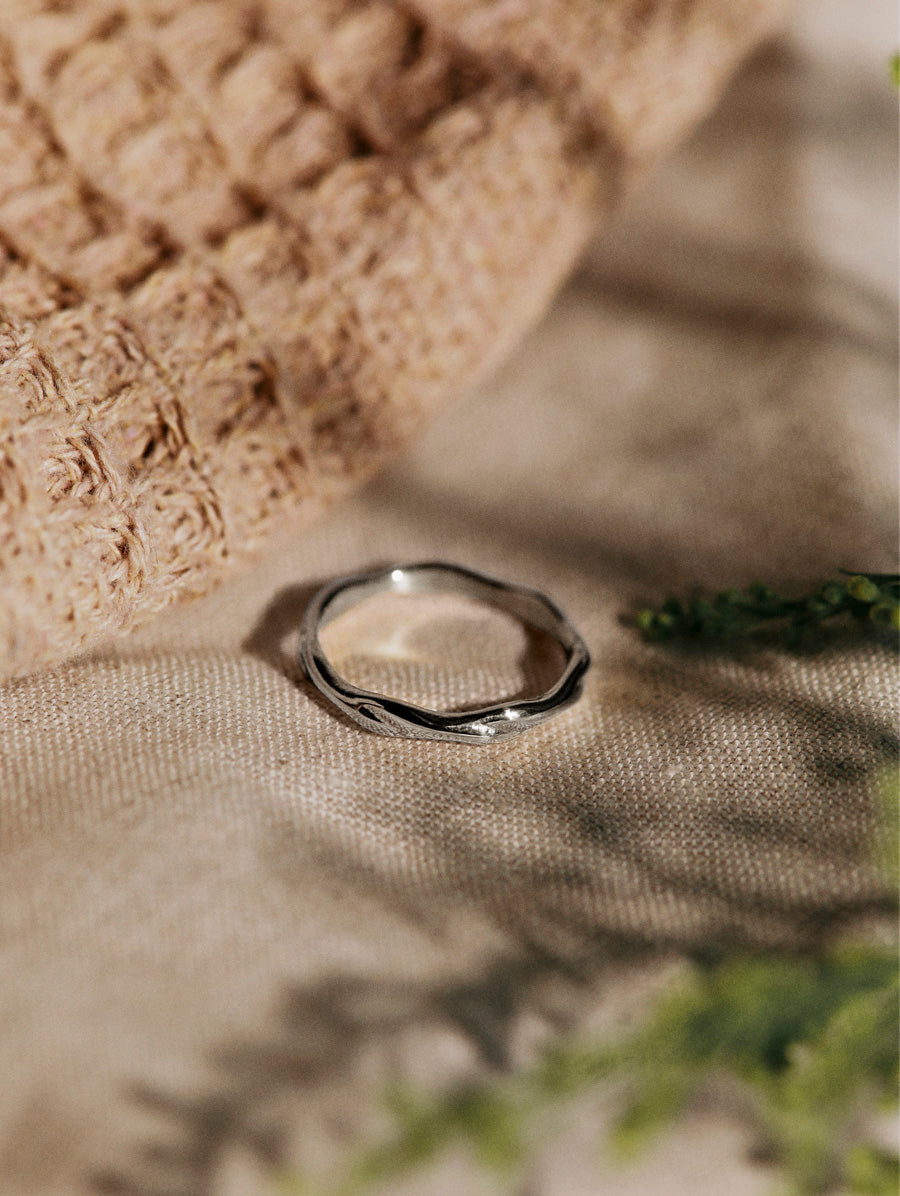 Anillo De Onda Clásico
