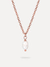 Minimalist Pearl Pendant Necklace