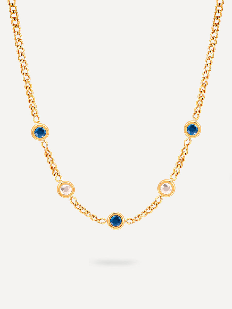 Dueto Necklace - Sea and Sky