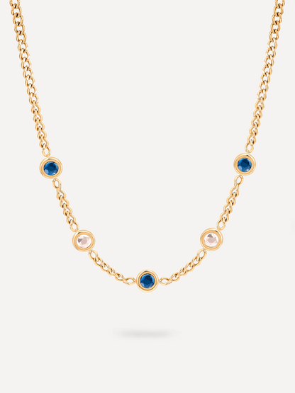 Dueto Necklace - Sea and Sky