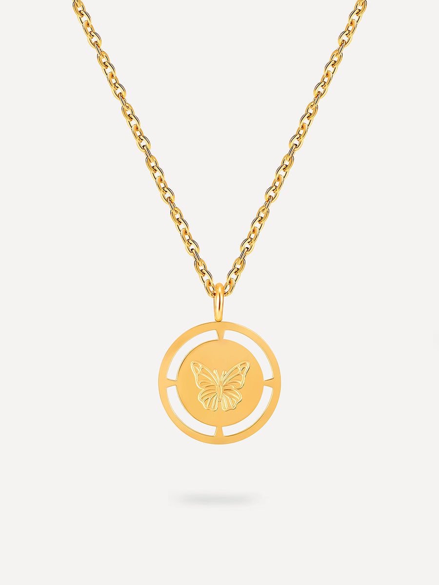 Graceful Butterfly Necklace