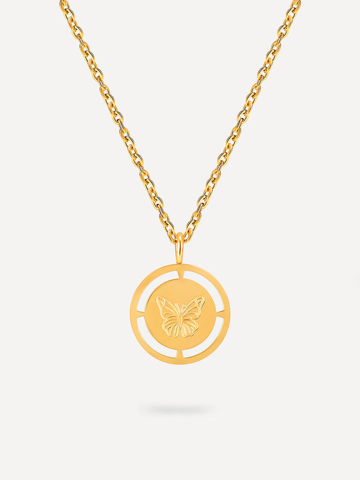 Graceful Butterfly Necklace