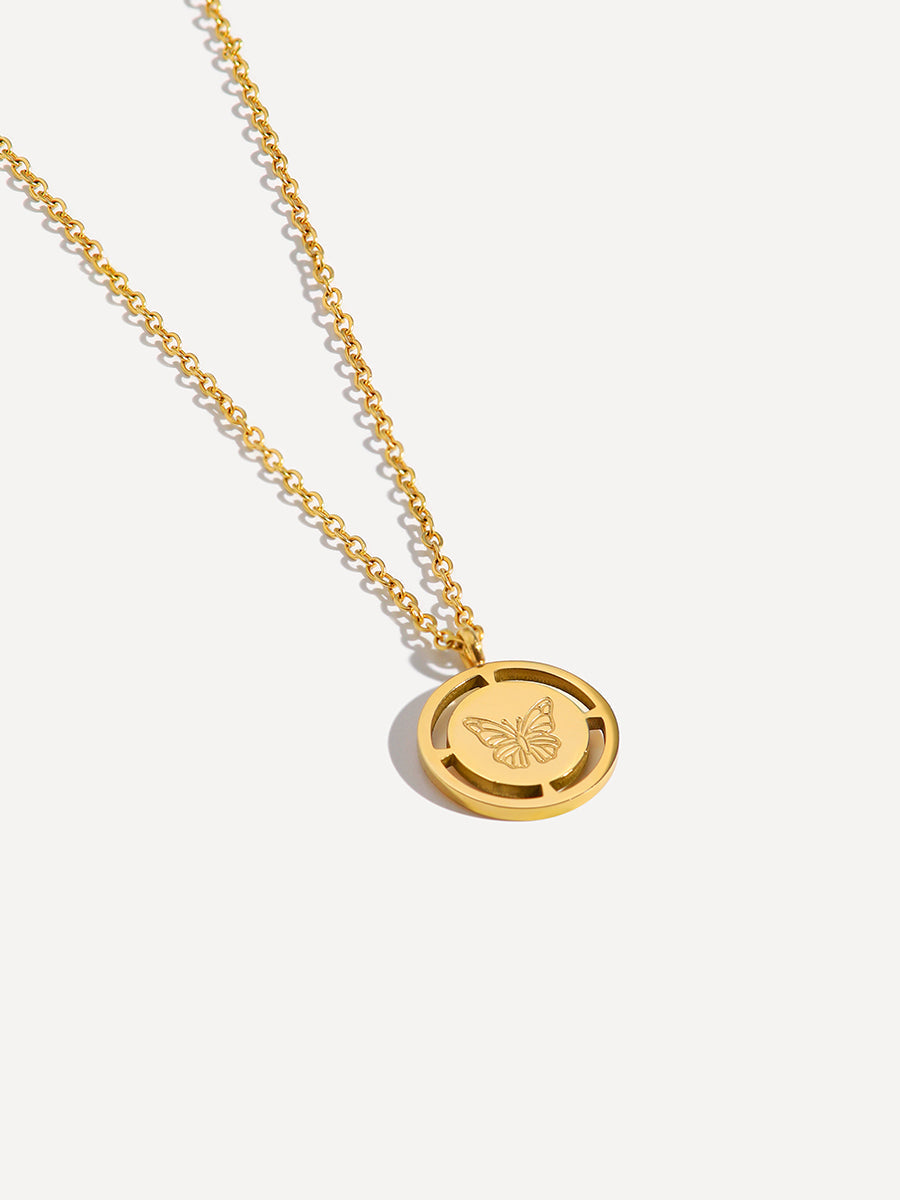 Graceful Butterfly Necklace