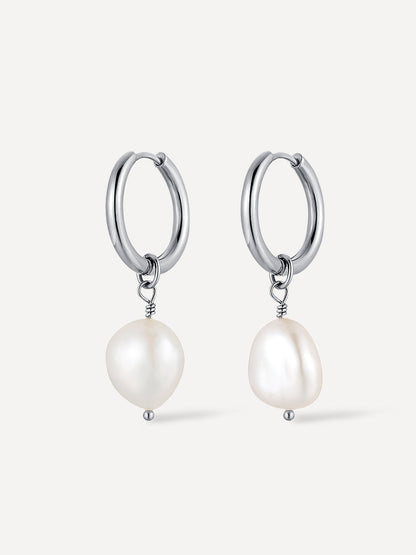 Contemporary Pearl Earrings