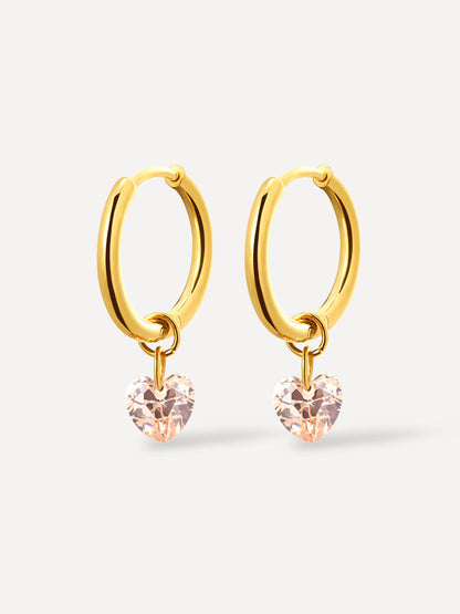 Delicate Heart Earrings