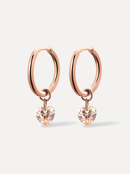 Delicate Heart Earrings