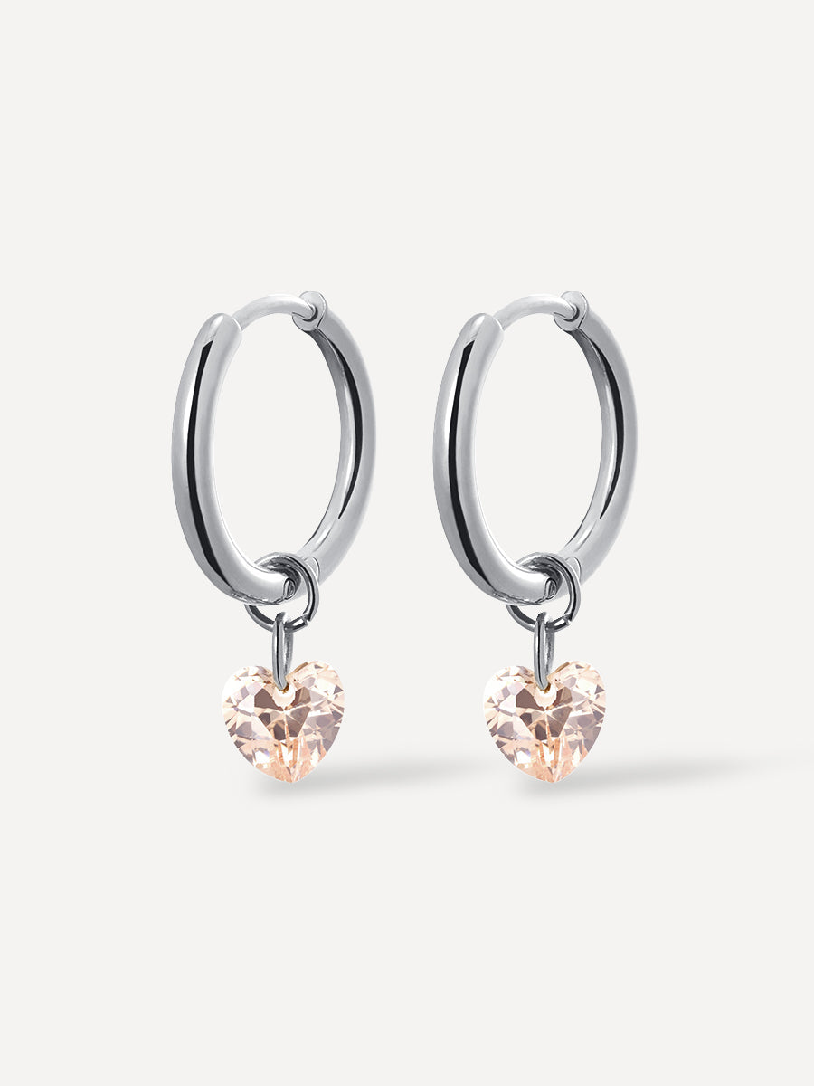Delicate Heart Earrings