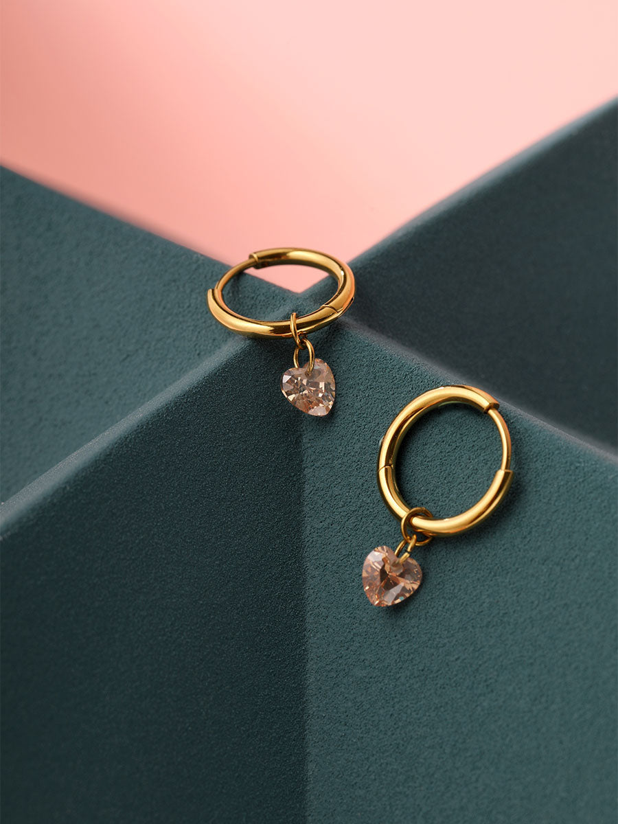 Delicate Heart Earrings
