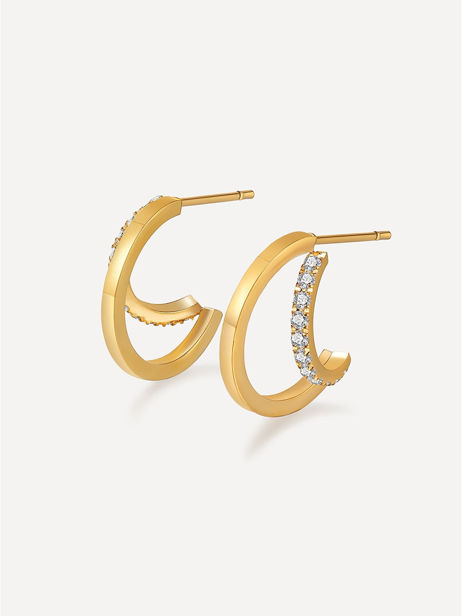 Double Profusion Earrings
