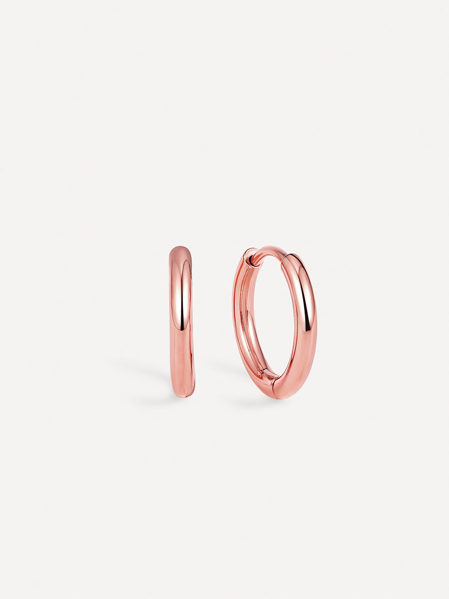 Small 14mm Slim Hoops