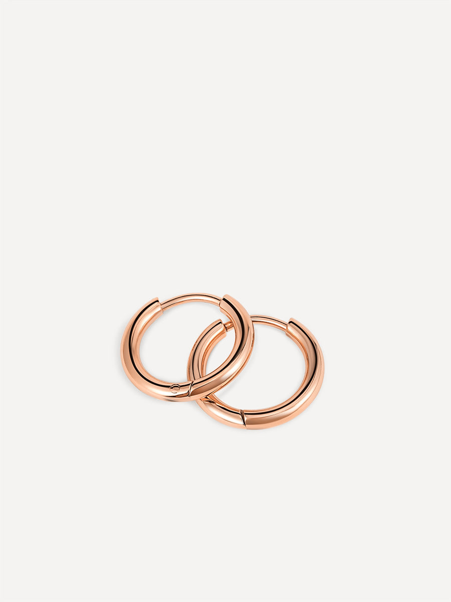 Small 14mm Slim Hoops