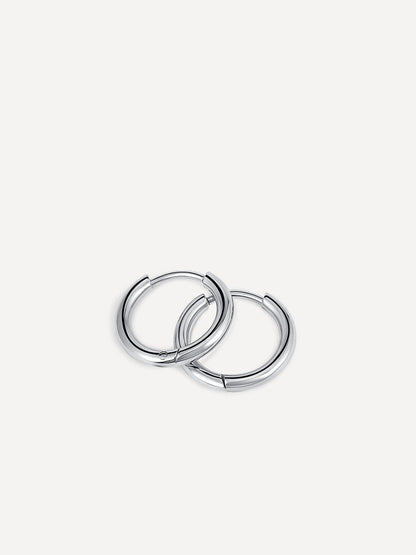 Small 14mm Slim Hoops