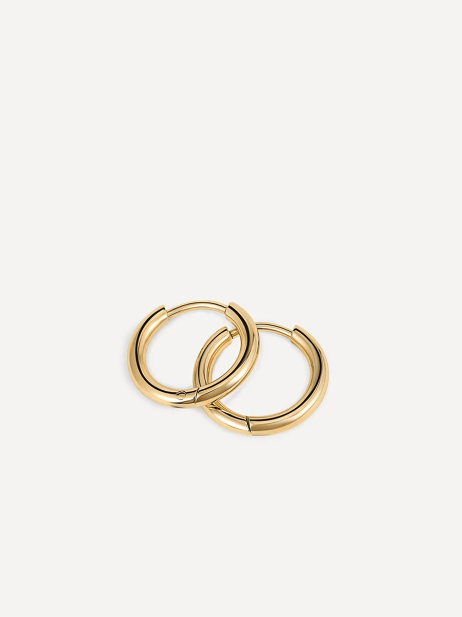 Small 14mm Slim Hoops