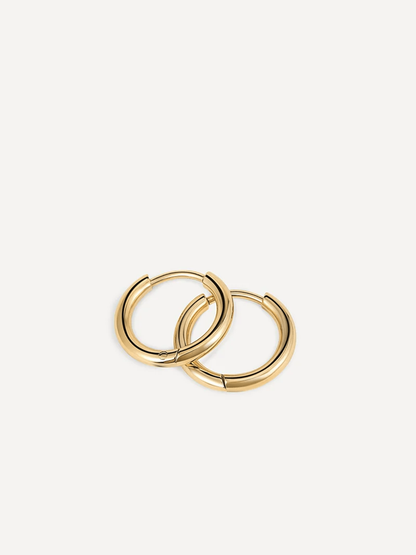 Small 14mm Slim Hoops