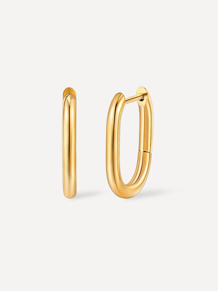 Attractive "U" Earrings