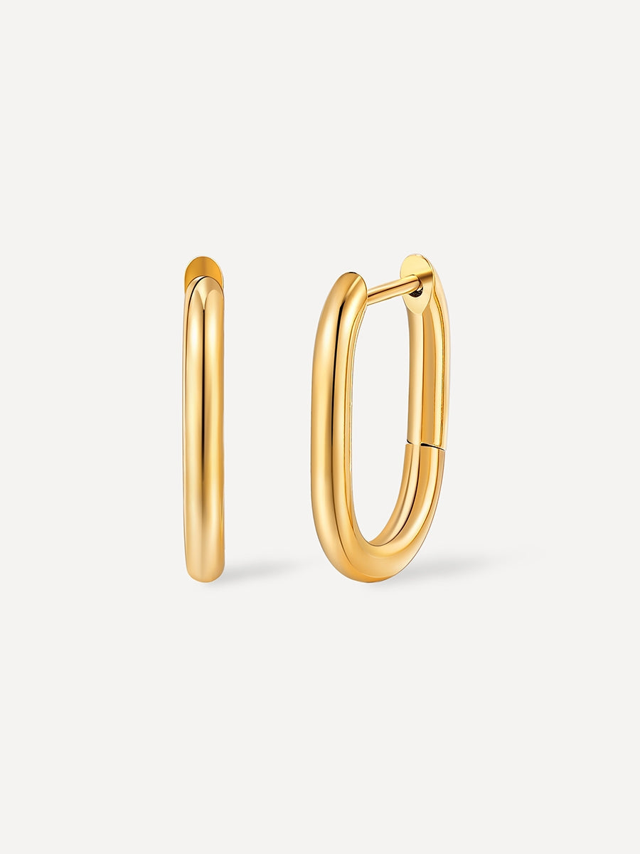 Attractive "U" Earrings