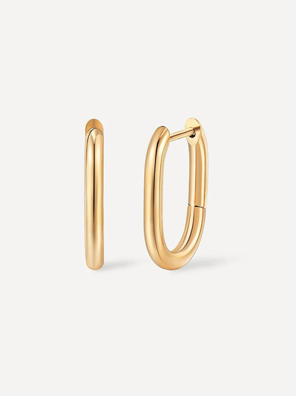 Attractive "U" Earrings