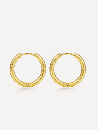 Snake Skin Earrings