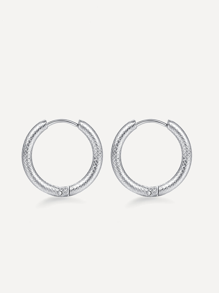 Snake Skin Earrings