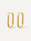Large "U" Lurea Hoops