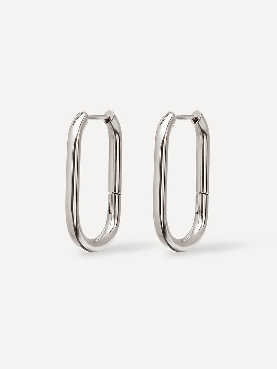 Large "U" Lurea Hoops