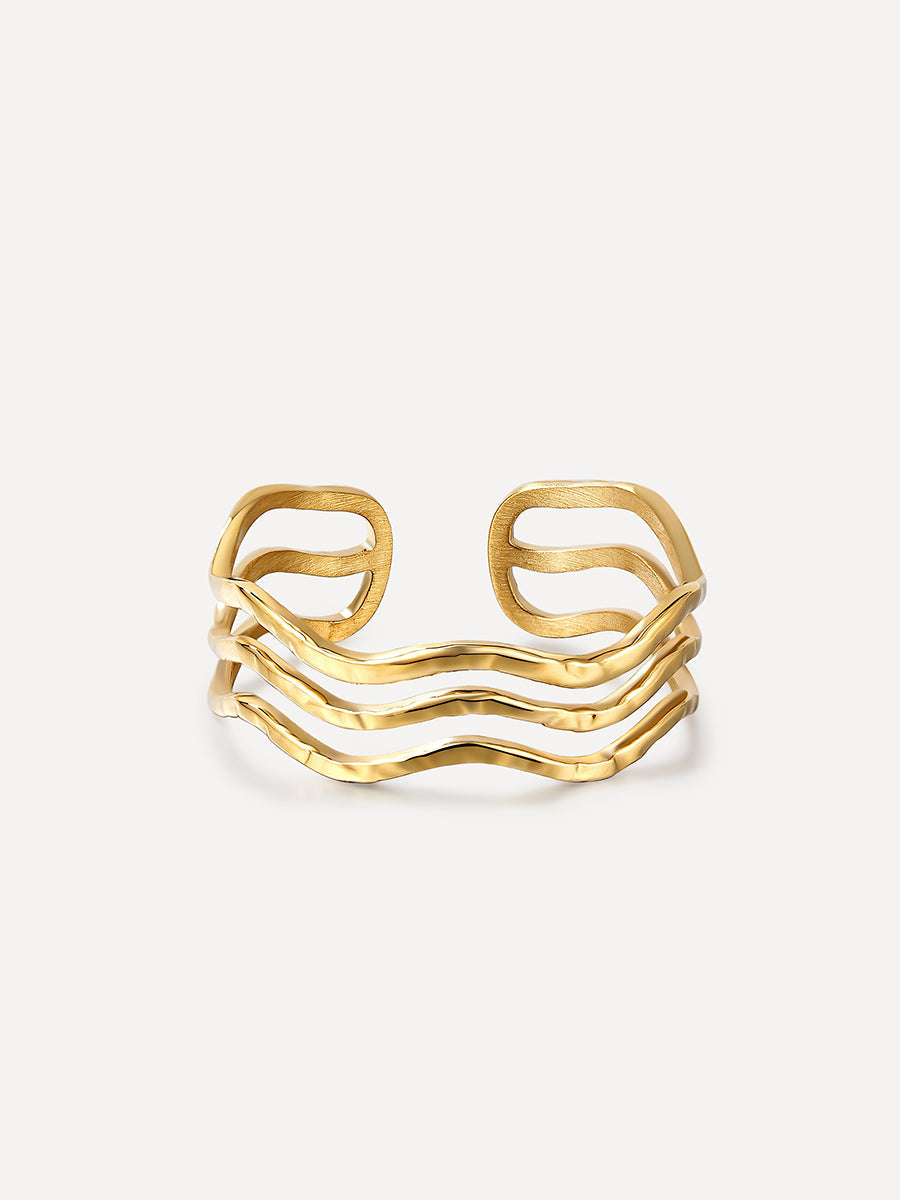 Anillo De La Ola Feliz