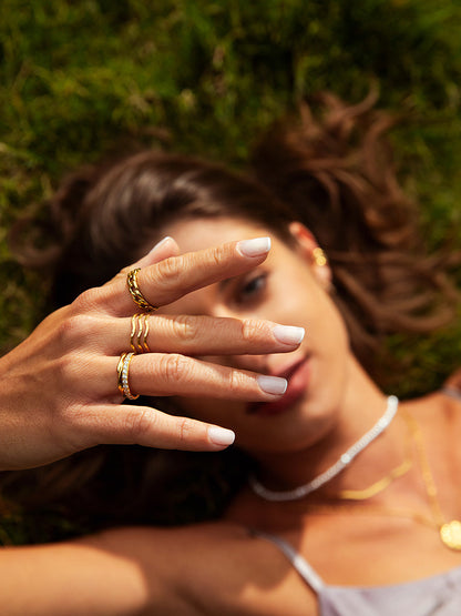 Anillo De La Ola Feliz