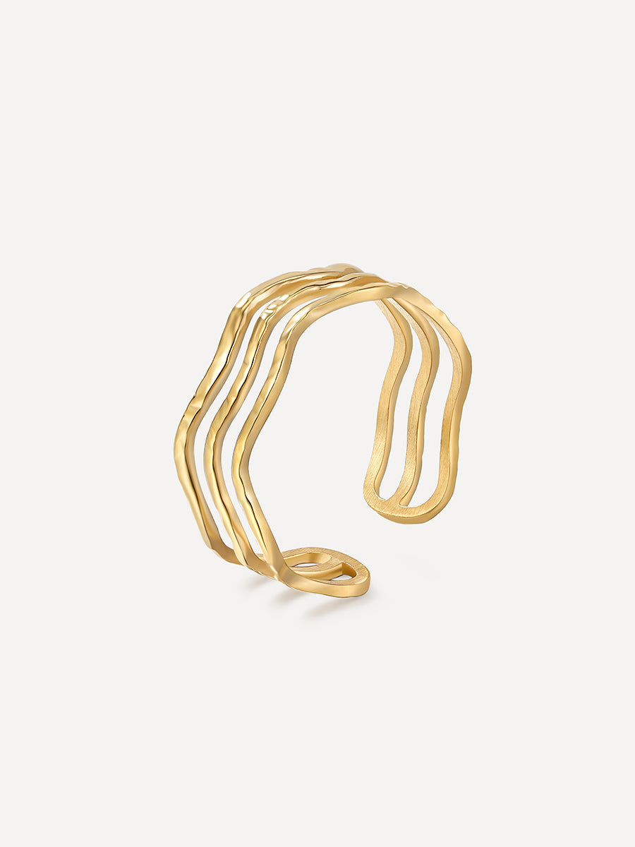 Anillo De La Ola Feliz