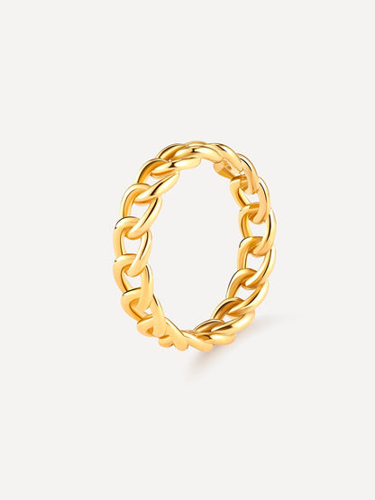 Elegante Anillo Entrelazado