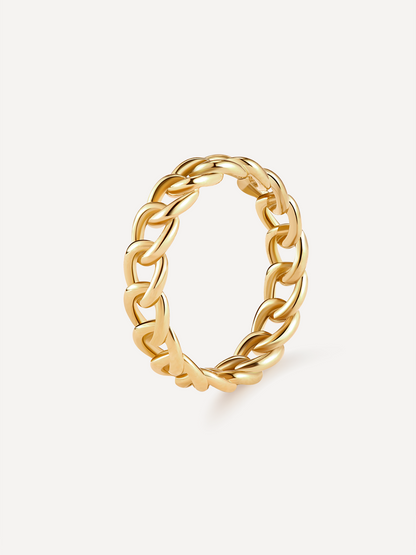 Elegante Anillo Entrelazado