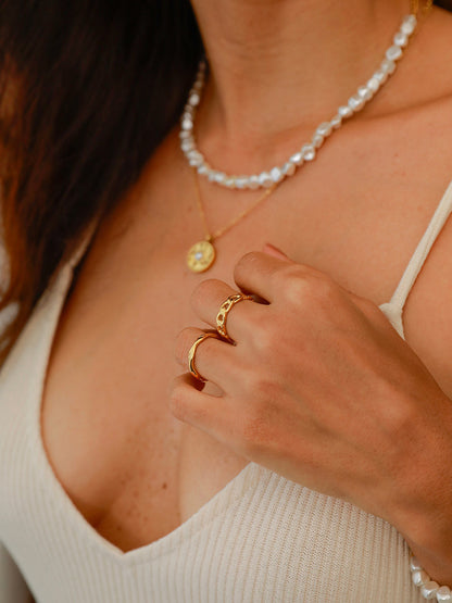 Anillo De Onda Clásico