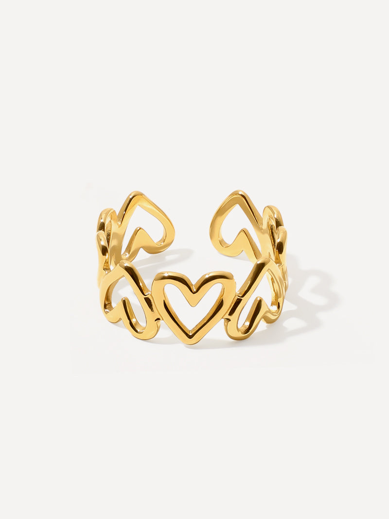 Anillo Corazón Infinito