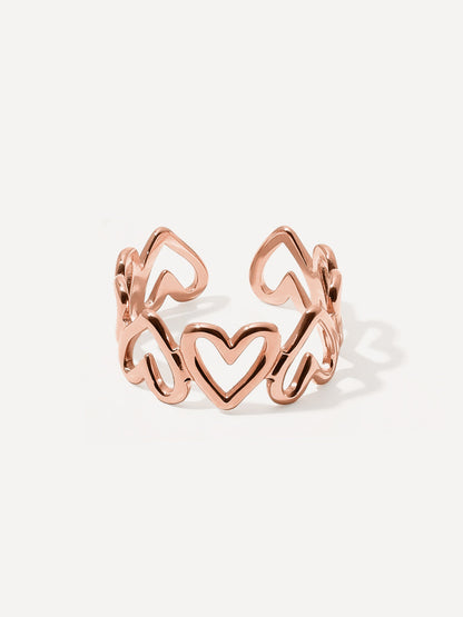 Anillo Corazón Infinito