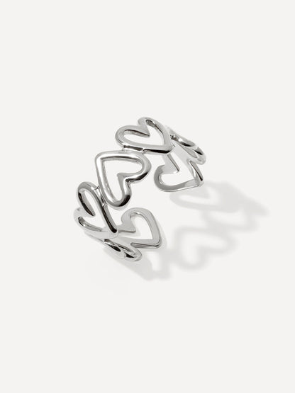 Anillo Corazón Infinito