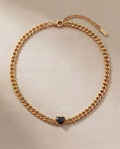 Velvet Heart Necklace