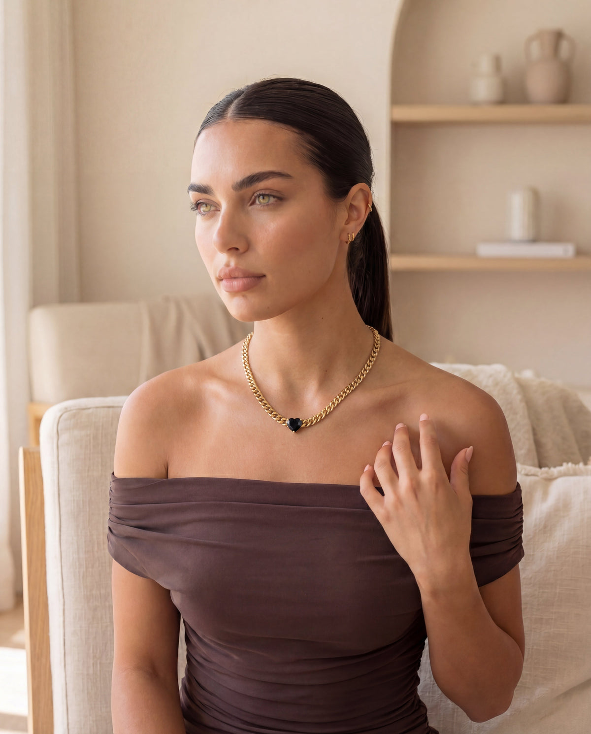 Velvet Heart Necklace